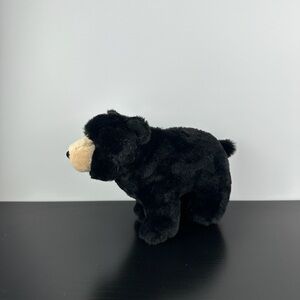 Douglas Cuddle Toys Morley Black Bear 7” #4002 Realistic Plush Stuffed Animal